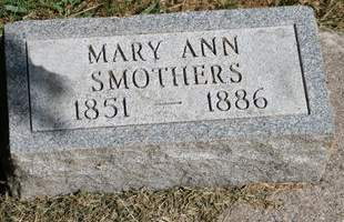 SMOTHERS, MARY ANN - Scott County, Iowa | MARY ANN SMOTHERS 