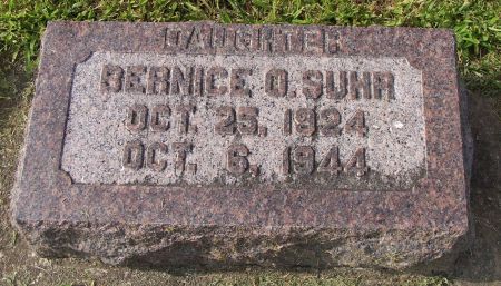 SUHR, BERNICE O. - Scott County, Iowa | BERNICE O. SUHR 
