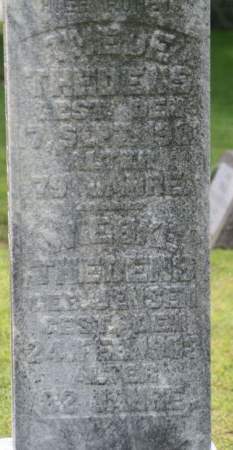 JENSEN THEDENS, WIEBKE - Scott County, Iowa | WIEBKE JENSEN THEDENS 