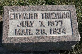 THIERING, EDWARD - Scott County, Iowa | EDWARD THIERING 