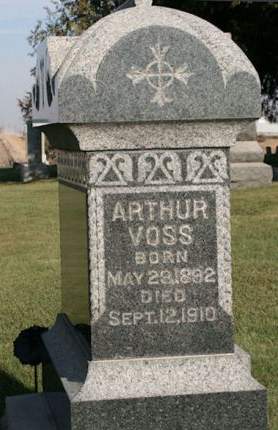 VOSS, ARTHUR - Scott County, Iowa | ARTHUR VOSS 