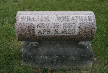 WHEATMAN, WILLIAM - Scott County, Iowa | WILLIAM WHEATMAN 