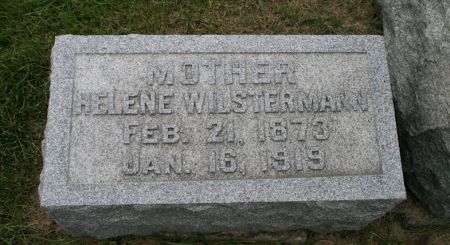 WILSTERMANN, HELENE - Scott County, Iowa | HELENE WILSTERMANN 