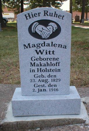 WITT, MAGDALENA - Scott County, Iowa | MAGDALENA WITT 