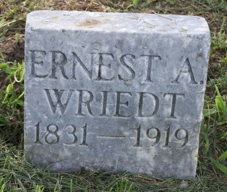 WRIEDT, ERNEST A. - Scott County, Iowa | ERNEST A. WRIEDT 