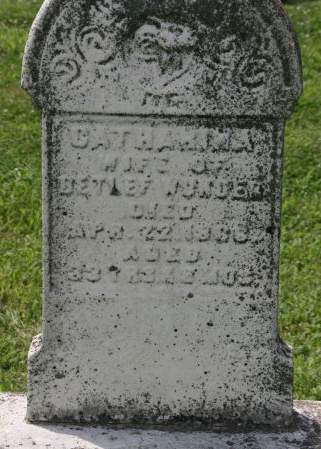 WUNDER, CATHARINA - Scott County, Iowa | CATHARINA WUNDER 