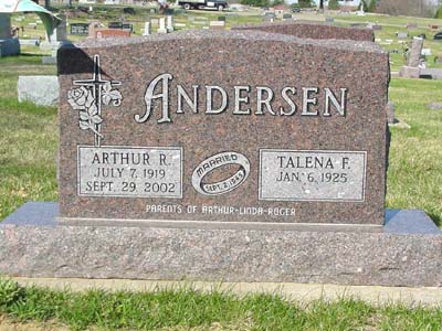 ANDERSEN, ARTHUR R. - Shelby County, Iowa | ARTHUR R. ANDERSEN 