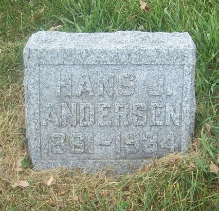 ANDERSEN, HANS J - Shelby County, Iowa | HANS J ANDERSEN 