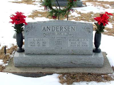 ANDERSEN, MARGIE I. P. N. - Shelby County, Iowa | MARGIE I. P. N. ANDERSEN 