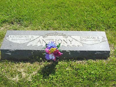 ANTHONY, EPHRAIM S. - Shelby County, Iowa | EPHRAIM S. ANTHONY 