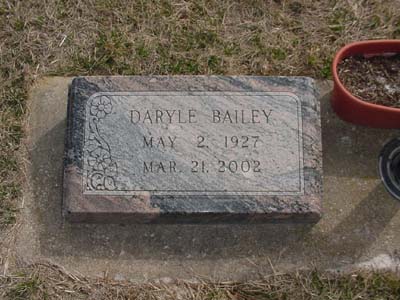 BAILEY, DARYLE - Shelby County, Iowa | DARYLE BAILEY 
