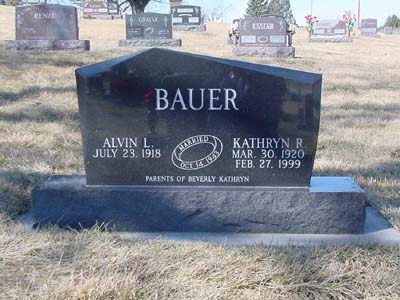 BAUER, KATHRYN R. - Shelby County, Iowa | KATHRYN R. BAUER 