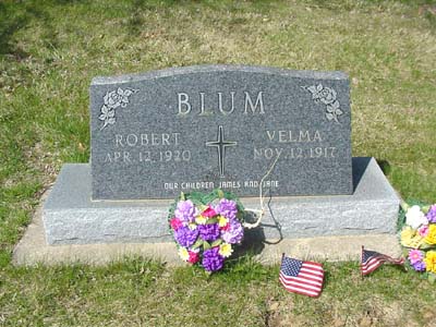 KOSTER BLUM, VELMA - Shelby County, Iowa | VELMA KOSTER BLUM 