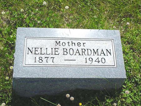 BOARDMAN, NELLIE - Shelby County, Iowa | NELLIE BOARDMAN 