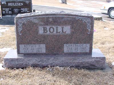 BOLL, GERTRUDE L. - Shelby County, Iowa | GERTRUDE L. BOLL 