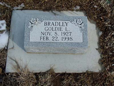 BRADLEY, GOLDIE L. - Shelby County, Iowa | GOLDIE L. BRADLEY 