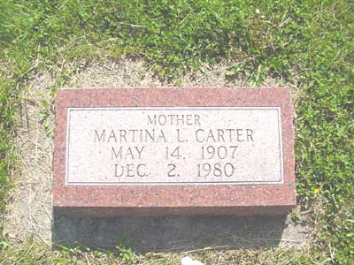 CARTER, MARTINA L. - Shelby County, Iowa | MARTINA L. CARTER 