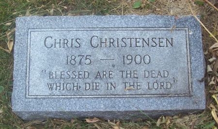 CHRISTENSEN, CHRIS - Shelby County, Iowa | CHRIS CHRISTENSEN 