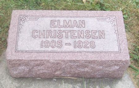 CHRISTENSEN, ELMAN - Shelby County, Iowa | ELMAN CHRISTENSEN 