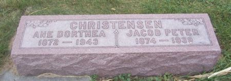 CHRISTENSEN, JACOB PETER - Shelby County, Iowa | JACOB PETER CHRISTENSEN 