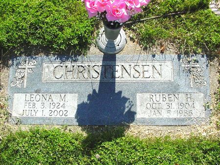 CHRISTENSEN, LEONA M. - Shelby County, Iowa | LEONA M. CHRISTENSEN 