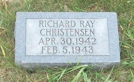 CHRISTENSEN, RICHARD RAY - Shelby County, Iowa | RICHARD RAY CHRISTENSEN 