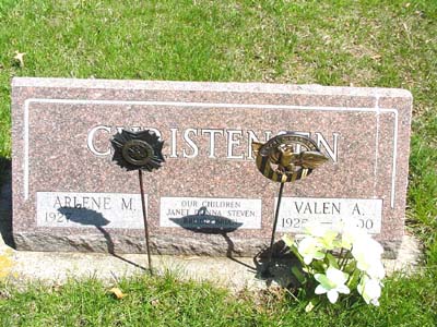 CHRISTENSEN, VALEN A. - Shelby County, Iowa | VALEN A. CHRISTENSEN 