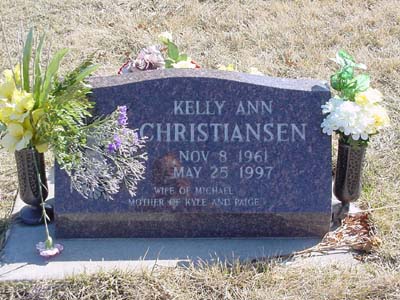 CHRISTIANSEN, KELLY ANN - Shelby County, Iowa | KELLY ANN CHRISTIANSEN 