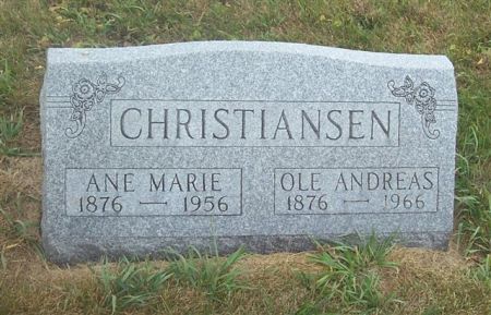 CHRISTIANSEN, ANE MARIE - Shelby County, Iowa | ANE MARIE CHRISTIANSEN 