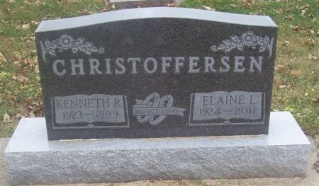 CHRISTOFFERSEN, ELAINE I - Shelby County, Iowa | ELAINE I CHRISTOFFERSEN 