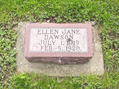 DAWSON, ELLEN JANE - Shelby County, Iowa | ELLEN JANE DAWSON 