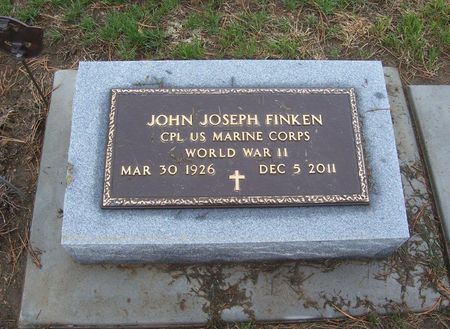 FINKEN, JOHN JOSEPH   (MILITARY) - Shelby County, Iowa | JOHN JOSEPH   (MILITARY) FINKEN 
