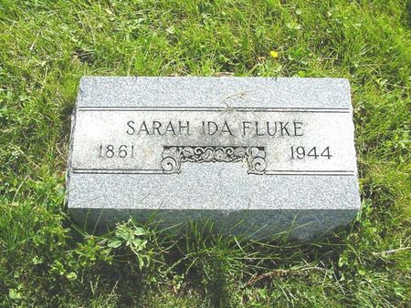 FLUKE, SARAH IDA - Shelby County, Iowa | SARAH IDA FLUKE 