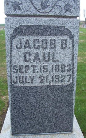 GAUL, JACOB B. - Shelby County, Iowa | JACOB B. GAUL 