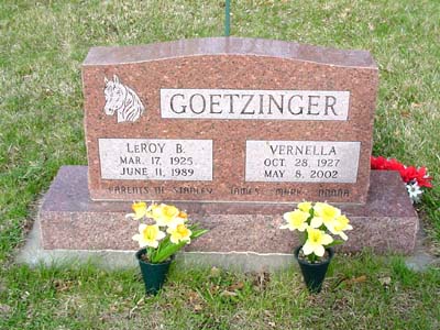 GOETZINGER, LEROY B. - Shelby County, Iowa | LEROY B. GOETZINGER 