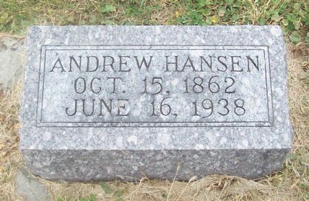 HANSEN, ANDREW - Shelby County, Iowa | ANDREW HANSEN 