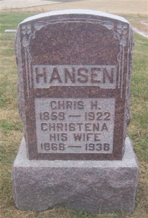 HANSEN, CHRISTENA - Shelby County, Iowa | CHRISTENA HANSEN 