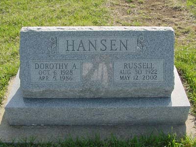 HANSEN, RUSSELL - Shelby County, Iowa | RUSSELL HANSEN 