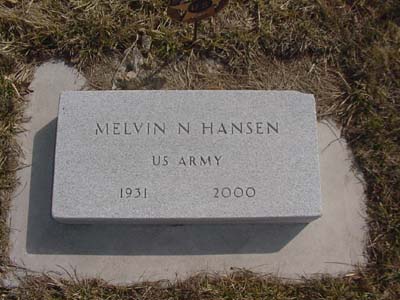 HANSEN, MELVIN N. - Shelby County, Iowa | MELVIN N. HANSEN 