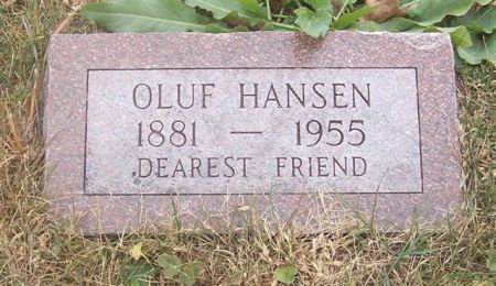 HANSEN, OLUF - Shelby County, Iowa | OLUF HANSEN 