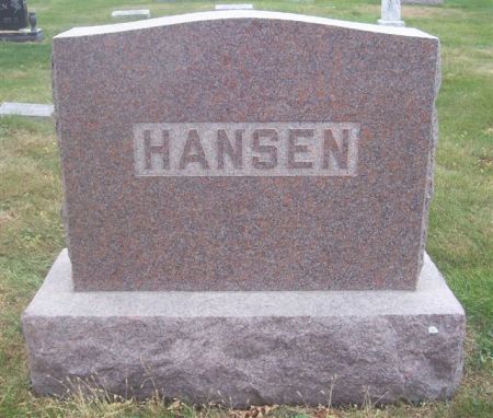 HANSEN, THOMAS (LOT) - Shelby County, Iowa | THOMAS (LOT) HANSEN 