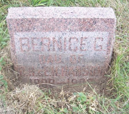 HANSON, BERNICE G. - Shelby County, Iowa | BERNICE G. HANSON 