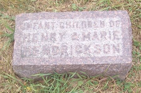 HENDRICKSON, INFANT CHILDREN - Shelby County, Iowa | INFANT CHILDREN HENDRICKSON 