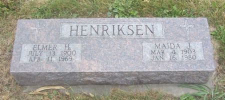 HENRIKSEN, ELMER H - Shelby County, Iowa | ELMER H HENRIKSEN 