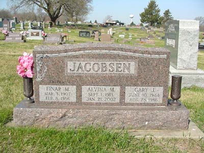 JACOBSEN, GARY J. - Shelby County, Iowa | GARY J. JACOBSEN 