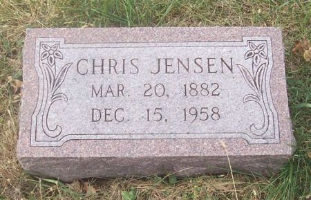 JENSEN, CHRIS - Shelby County, Iowa | CHRIS JENSEN 