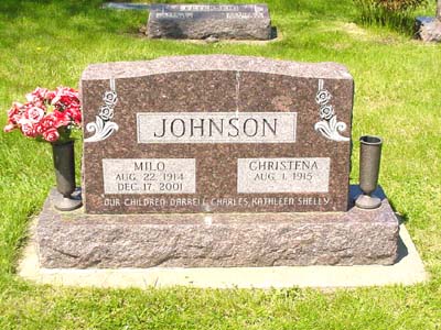 JOHNSON, MILO - Shelby County, Iowa | MILO JOHNSON 