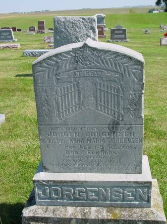 MOOS JORGENSEN, ANNA MARIA - Shelby County, Iowa | ANNA MARIA MOOS JORGENSEN 