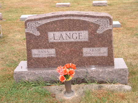 LANGE, ANNA - Shelby County, Iowa | ANNA LANGE 