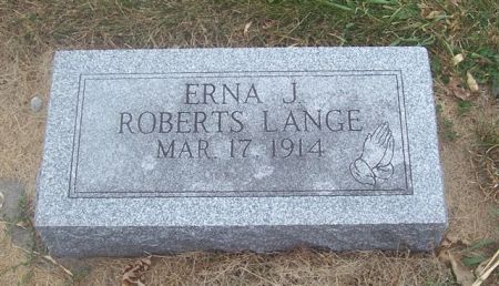 LANGE, ERNA J. - Shelby County, Iowa | ERNA J. LANGE 